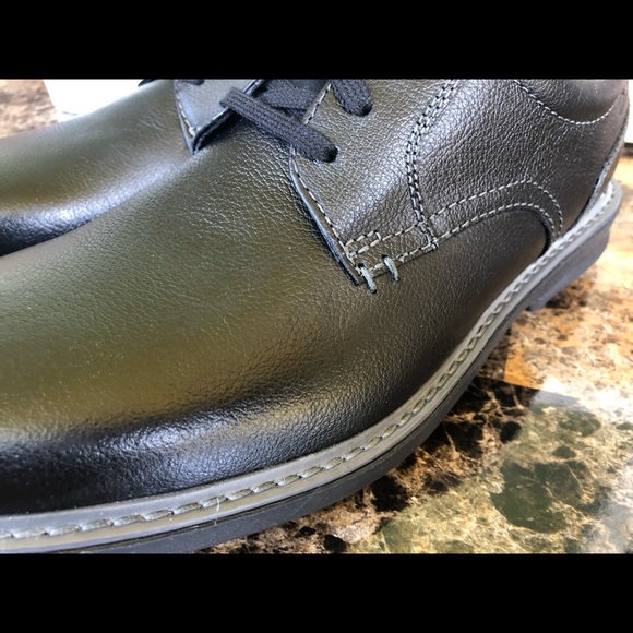 Brand new men Clarks black leather casual oxford - Picture 9 of 14